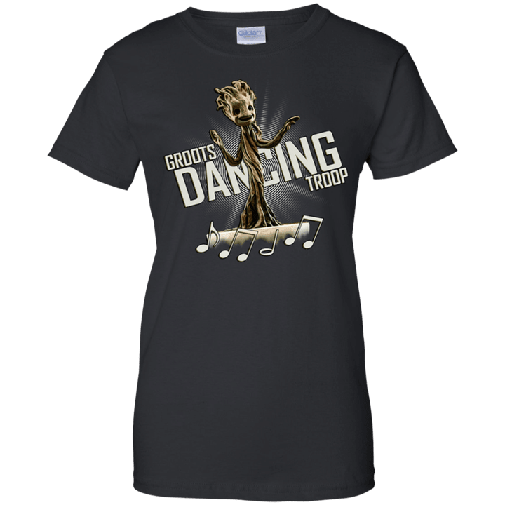 Dancing Troop with Groot Ladies shirt