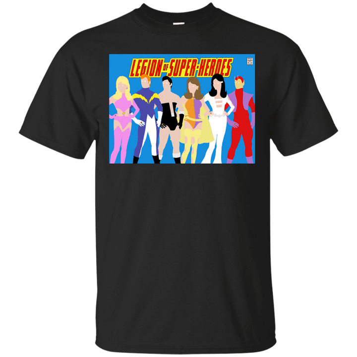 Legion of Super-Heroes Minimal T shirt
