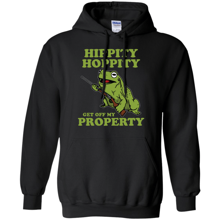 Hippity Hoppity get off my property t shirt frog meme Hoodie