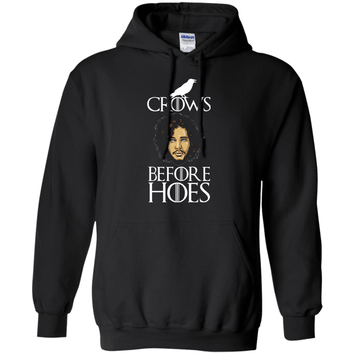 2017 new game of thrones crows before hoes Hoodie
