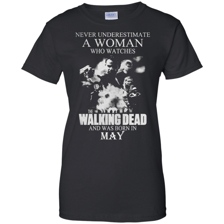 Never underestimate a woman who watches the Walking Dead and was born