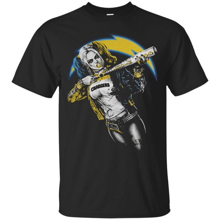 San Diego Chargers Harley Quinn fan T shirt