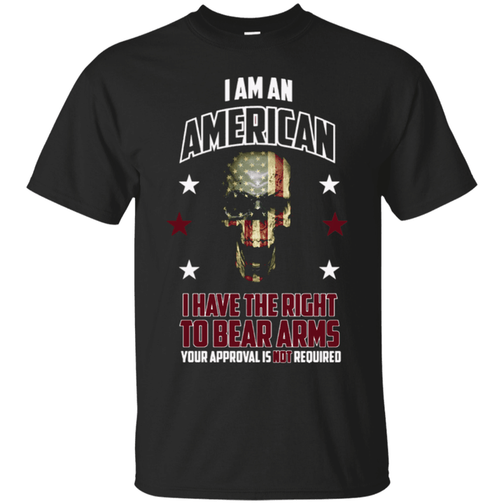 American pride humor bear arms t shirt im an American T shirt