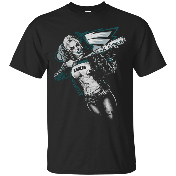 Philadelphia Eagles Harley Quinn fan T shirt