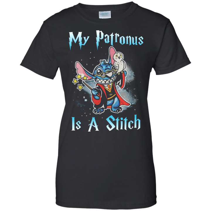 My Patronus is a Stitch Ladies shirt