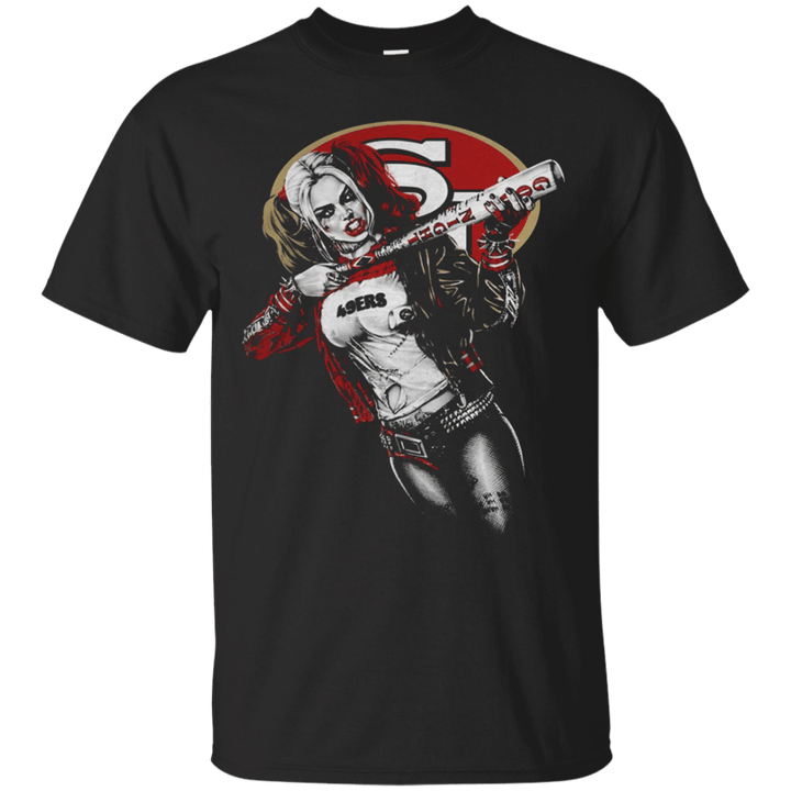 San Francisco 49ers Harley Quinn fan T shirt