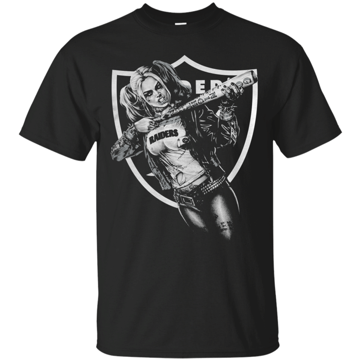 Oakland Raiders Harley Quinn fan T shirt