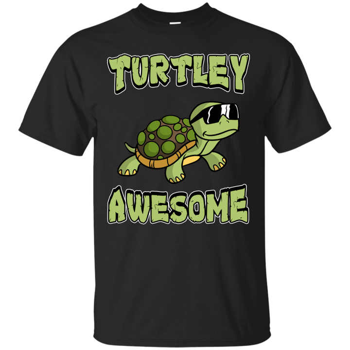 Turtley Awesome Turtle Love Graphic Apparel