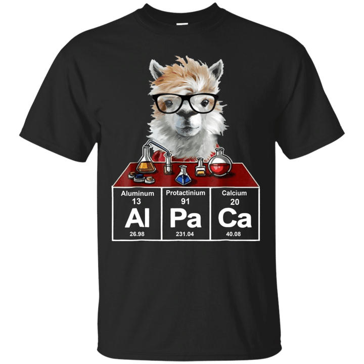 Alpaca Loves Chemistry T shirt