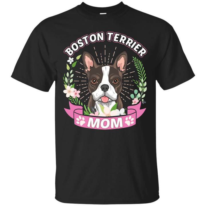 Dog Breed For Women Boston Terrier Mom Apparel