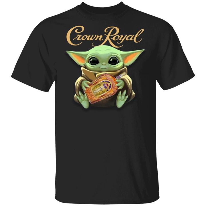 Baby Yoda Hug Crown Royal
