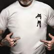 Cat In Pocket Shirt Cute Cat Graphic Tee Shirt For Men Women