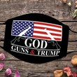 Trump 2024 Face Mask God Gun And Donald Trump 2024 Mask Merch For Sale