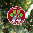 Dachshund I Believe In Santa Paws Ornament Dog Christmas Tree Topper Christmas Tree Decoration