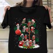 Owls Santa Christmas Tree Shirt Owls Lovers Merry Christmas T-Shirt Cute Xmas Gifts