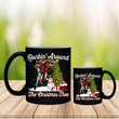 Santa Claus Riding Rockin’ Around The Christmas Tree Mug Merry Christmas Mug His And Her Gifts