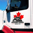 Freedom Convoy Car Stickers Support Freedom Convoy Canada 2022 Window Stickers