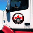 Trucker Freedom Convoy 2022 Car Stickers Fighting For Freedom Thank You Canadian Merchandise