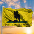 Don't Trample On Me Freedom Convoy 2022 Flag Don't Tread On Me Trucker Freedom Flag