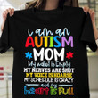 I Am An Autism Mom Shirt Raise Awareness Apparel Autism Gifts For Parents