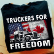 Truckers For Freedom Vintage T-Shirt Support Truckers Freedom Convoy 2022 Shirt