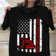 Best Trucker Dad Ever Shirt American Flag Gifts For A Truck Driver Dad Father's Day Ideas