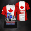 Trucker Freedom Convoy 2022 Shirt 2022 Truckers For Freedom Canadian Merchandise