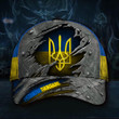 I Stand With Ukraine Skull Ukrainian Flag Hat Support Ukraine Anti Putin Merch