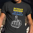 Russian Warship Go F Yourself Shirt Fuck Putin Shirt Stand With Ukraine Clothing