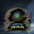 Stop The War In Ukraine Hat United Kingdom UK Flag Cap Stand With Ukraine Merch
