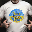 Sunflower Ukraine Shirt Peace For Ukraine Support Shirt Apparel