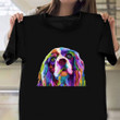 English Cocker Spaniel Pop Art Portrait T-Shirt Dog Graphic Tee Dog Lover Shirt Gift