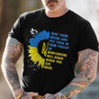 Sunflower Ukraine Shirt Take These Seeds And Put Them In Your Pocket Pray For Ukraine T-Shirt