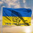 Pray For Ukrainian Flag Stand With Ukraine Flag Heart