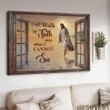 Jesus I Will Walk By Faith Even When I Cannot See Poster Christian Wall Art Home Decor