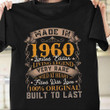 Made In 1960 Limited Edition Living Legend Very Rare Shirt Humor Quote Clothes Men