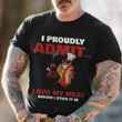 I Rub My Meat Before I Stick It In Shirt I Proudly Admit BBQ Lover Gifts For Men