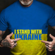I Stand With Ukraine Ukrainian Flag Hat Support Ukraine Puck Putin Merchandise 2022