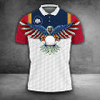 Mississippi Eagle Golfer Polo Shirt Patriotic Best Golf Shirts For Men Great Golf Gift