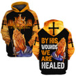 Jesus Is My Savior By His Wounds We Are Healed Christian Hoodie Faith Christian Clothing
