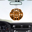 Haida Art Symbols Pacific Northwest Rear View Mirror Ornaments Car Hanging Decor
