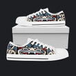 Haida Art Spirit Low Top Shoes Native American Low Sneakers Gifts For Him Her