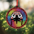 Haida Eagle Art Northwest Coast Suncatcher Ornament Native American style Xmas Tree Ornaments