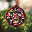 Haida Thunderbird Native American Suncatcher Ornament Northwest Coast Xmas Ornaments 2023