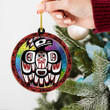 Haida Thunderbird Native Art Suncatcher Ornament Northwest Coast Christmas Tree Decorations
