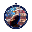 American Eagle Suncatcher Ornament Patriotic Xmas Ornaments Christmas Decorations 2023