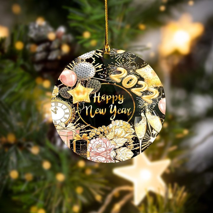 Happy New Year 2022 Ornament Decorations Chinese New Year Hanging Ornaments