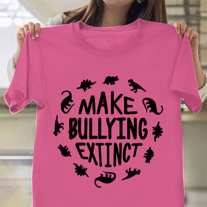 Pink Shirt Day 2022 Anti Bullying Make Bullying Extinct Kindness Apparel