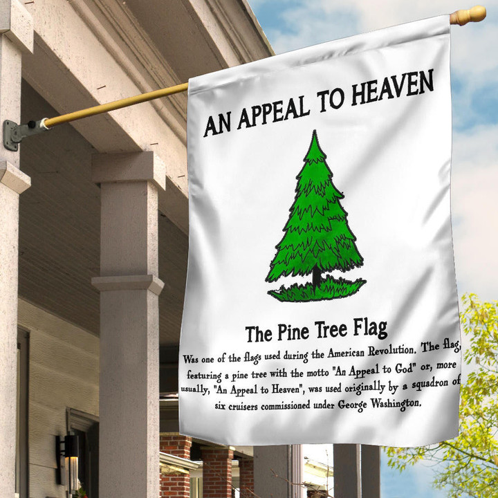 An Appeal To Heaven Flag Made In USA The Pine Tree Flag Definition Indoor Outdoor Decor