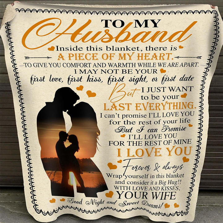 Your Wife To My Husband Fleece Blanket Best Birthday Gifts For Husband From Wife